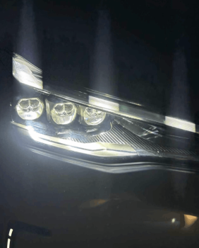 Nâng cấp đèn pha laser Geely EX5 EMI